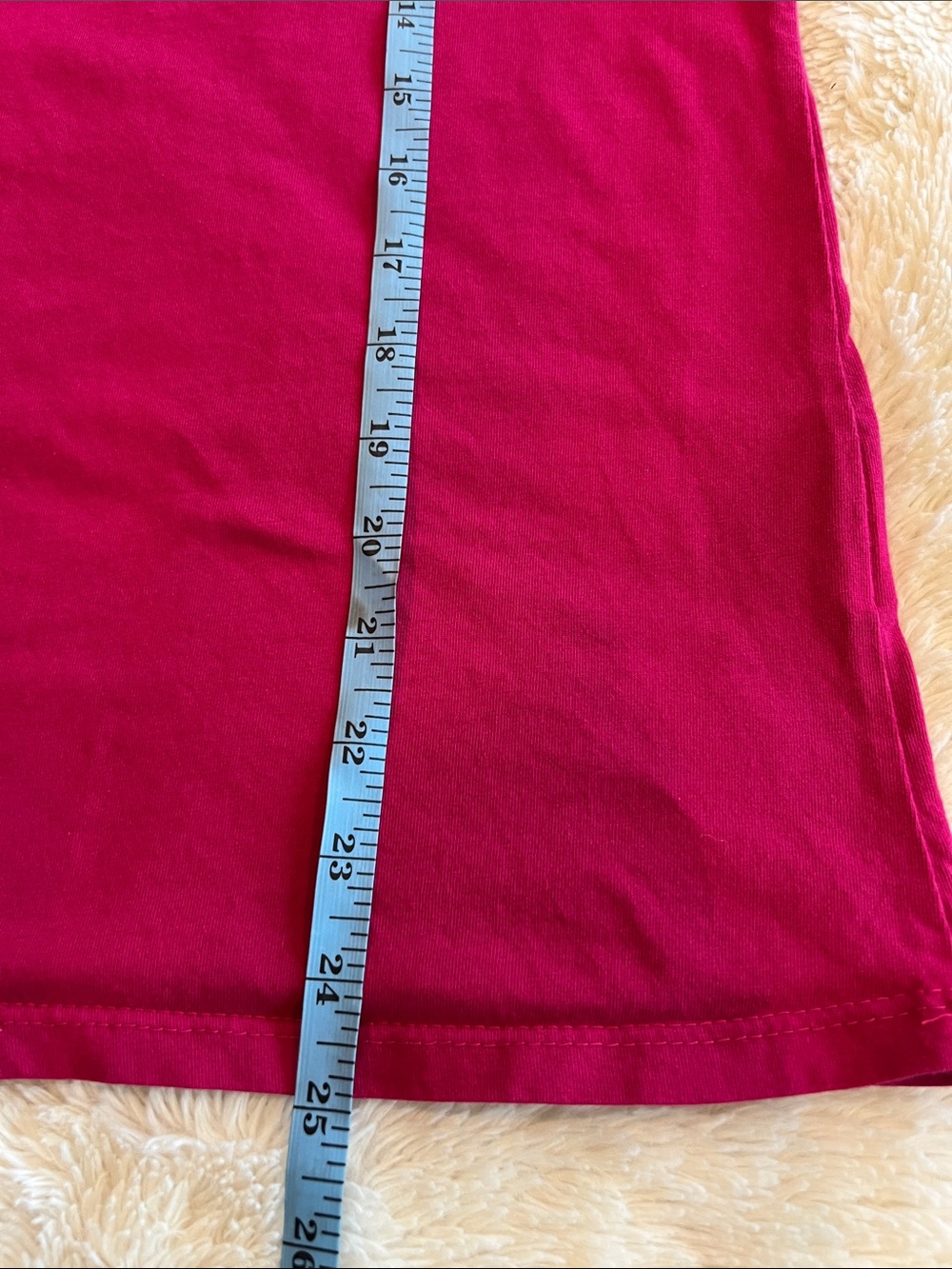 Nike V-Neck T-Shirt Womens medium Magenta Athletic Cut Short Sleeve Tee - Picture 5 of 6